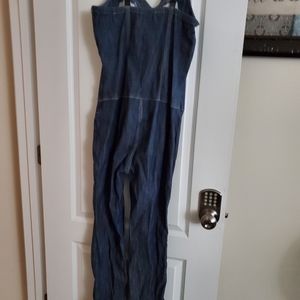 Encore jean jumpsuit size XL